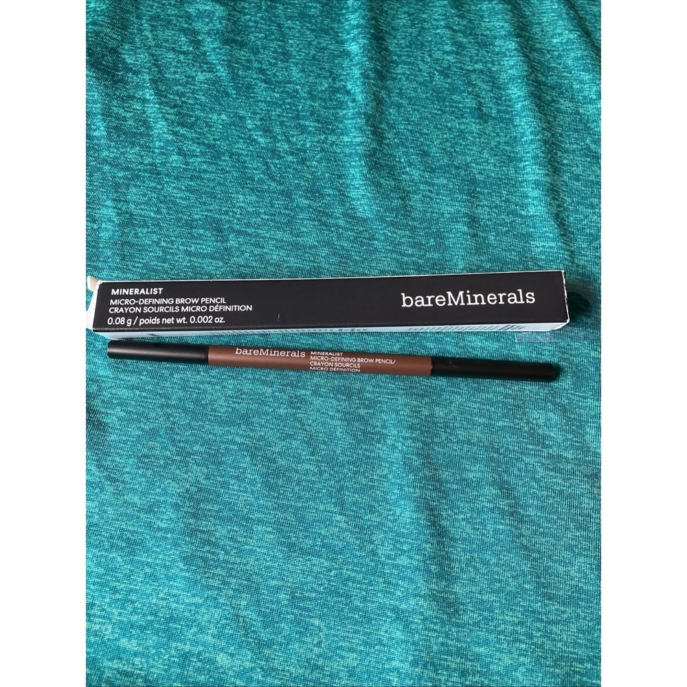 BareMinerals Mineralist Micro-Defining Brow Pencil - Coffee new in‎ Box Brown